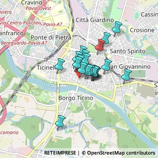Mappa SI RICEVE PREVIO APPUNTAMENTO, 27100 Pavia PV, Italia (0.564)
