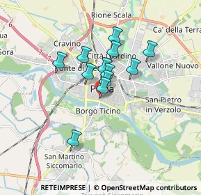 Mappa C. Strada Nuova, 27100 Pavia PV, Italia (1.22833)
