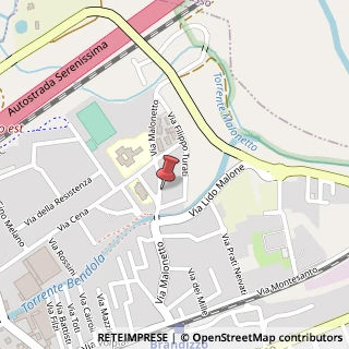 Mappa Via Malonetto, 44, 10032 Brandizzo, Torino (Piemonte)