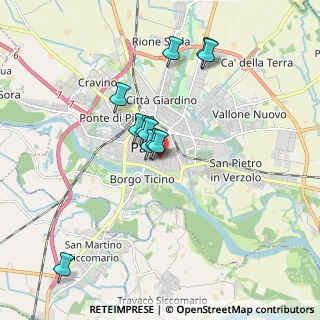 Mappa Centro EVES, 27100 Pavia PV, Italia (1.51727)