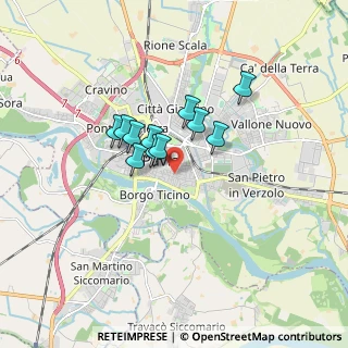 Mappa Centro EVES, 27100 Pavia PV, Italia (1.15273)