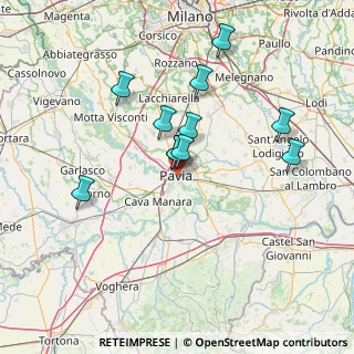 Mappa Centro EVES, 27100 Pavia PV, Italia (12.60727)