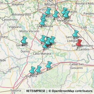 Mappa Centro EVES, 27100 Pavia PV, Italia (15.099)