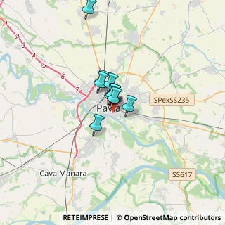 Mappa Centro EVES, 27100 Pavia PV, Italia (1.67182)