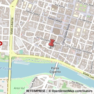 Mappa Via Cardinale Maffi, 17, 27100 Certosa di Pavia, Pavia (Lombardia)