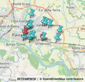 Mappa Via Silvio Cappella, 27100 Pavia PV, Italia (1.46176)