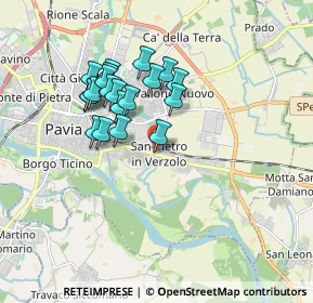 Mappa Via Silvio Cappella, 27100 Pavia PV, Italia (1.537)