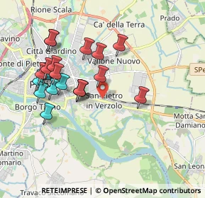 Mappa Via Silvio Cappella, 27100 Pavia PV, Italia (1.8645)
