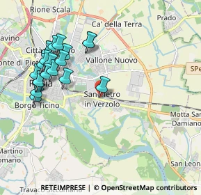 Mappa Via Silvio Cappella, 27100 Pavia PV, Italia (2.161)