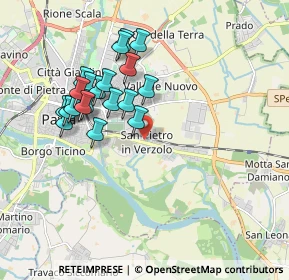Mappa Via Silvio Cappella, 27100 Pavia PV, Italia (1.7275)