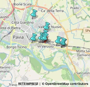 Mappa Via Silvio Cappella, 27100 Pavia PV, Italia (0.90364)
