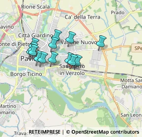 Mappa Via Silvio Cappella, 27100 Pavia PV, Italia (1.46286)
