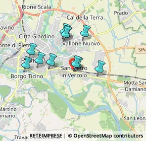 Mappa Via Silvio Cappella, 27100 Pavia PV, Italia (1.49636)