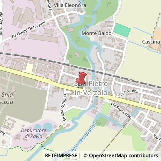 Mappa Via San Pietro in Verzolo, 18, 27100 Pavia, Pavia (Lombardia)