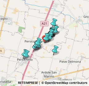 Mappa Via Antonio Stradivari, 26043 Persico Dosimo CR, Italia (0.934)