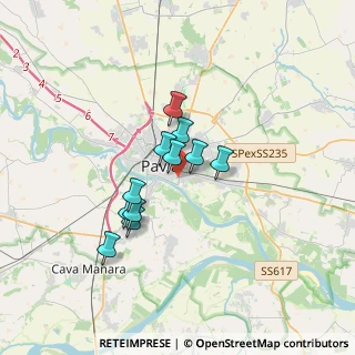 Mappa Via San Carlo, 27100 Pavia PV, Italia (2.49182)