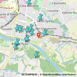 Mappa Via San Carlo, 27100 Pavia PV, Italia (0.98692)