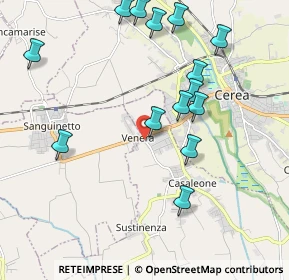 Mappa Via Capersa, 37052 Casaleone VR, Italia (2.15714)