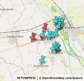 Mappa Via Capersa, 37052 Casaleone VR, Italia (1.4265)