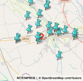 Mappa Via Capersa, 37052 Casaleone VR, Italia (3.895)