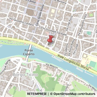 Mappa Via Giovanni da Ferrera, 1C, 27100 Pavia, Pavia (Lombardia)