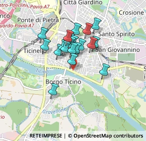 Mappa Via Paolo Diacono, 27100 Pavia PV, Italia (0.6515)