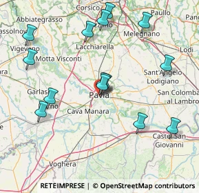 Mappa Via Paolo Diacono, 27100 Pavia PV, Italia (16.99214)