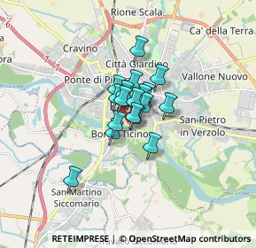 Mappa Via Paolo Diacono, 27100 Pavia PV, Italia (0.835)