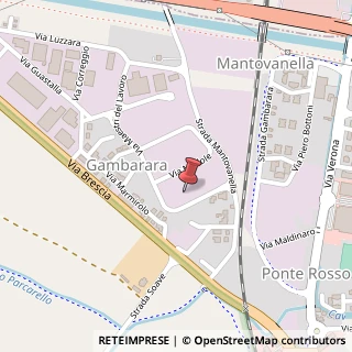 Mappa Via Maestri del Lavoro, 5a, 46100 Mantova, Mantova (Lombardia)