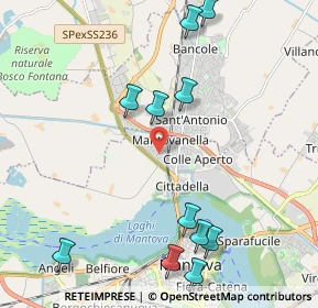 Mappa Via Maestri del Lavoro, 46100 Mantova MN, Italia (2.46909)