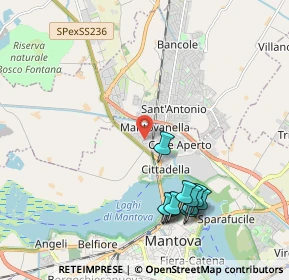 Mappa Via Maestri del Lavoro, 46100 Mantova MN, Italia (2.23091)