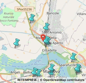 Mappa Via Maestri del Lavoro, 46100 Mantova MN, Italia (2.75923)