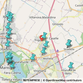 Mappa Via Tevere, 46030 Mottella MN, Italia (3.31)