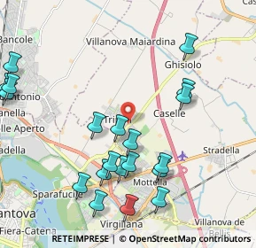 Mappa Via Tevere, 46030 San Giorgio di Mantova MN, Italia (2.3615)