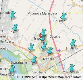 Mappa Via Tevere, 46030 San Giorgio di Mantova MN, Italia (2.28667)