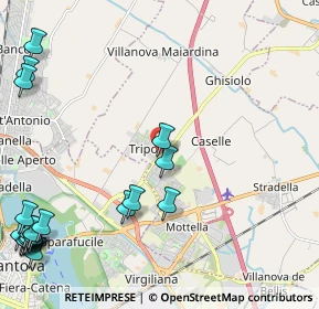 Mappa Via Tevere, 46030 San Giorgio di Mantova MN, Italia (3.3045)