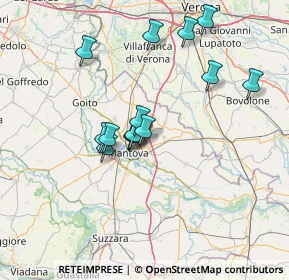 Mappa Via Tevere, 46030 Mottella MN, Italia (12.405)