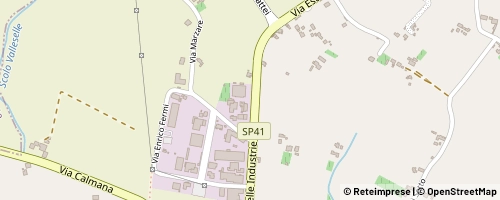 Mappa Villa Estense