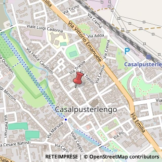 Mappa Via Galileo Galilei, 12, 26841 Casalpusterlengo, Lodi (Lombardia)