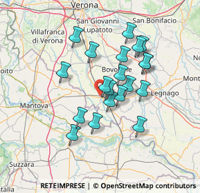 Mappa Via P. Nenni, 37054 Nogara VR, Italia (11.721)