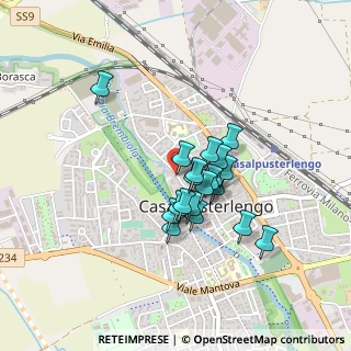 Mappa Via Felice Cavallotti, 26841 Casalpusterlengo LO, Italia (0.317)