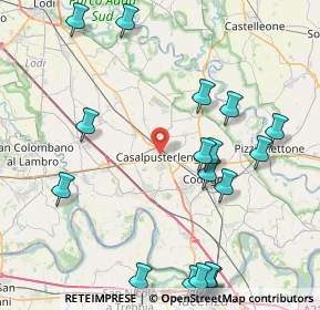 Mappa Via Felice Cavallotti, 26841 Casalpusterlengo LO, Italia (10.79)