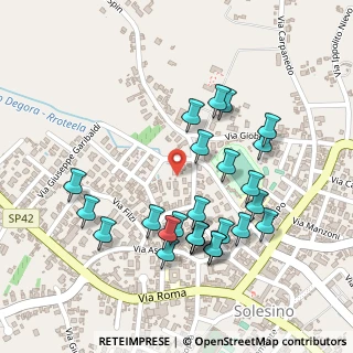 Mappa Via Spin, 35047 Solesino PD, Italia (0.236)
