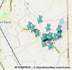 Mappa Via Fratelli Cervi, 35047 Solesino PD, Italia (0.7345)