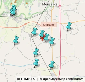 Mappa Via Fratelli Cervi, 35047 Solesino PD, Italia (4.24)