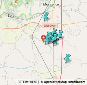 Mappa Via Fratelli Cervi, 35047 Solesino PD, Italia (2.06364)