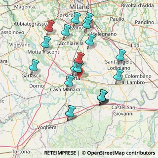 Mappa Via Fratelli Picchioni, 27100 Pavia PV, Italia (15.385)