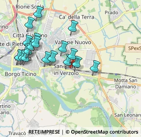 Mappa Via Fratelli Picchioni, 27100 Pavia PV, Italia (1.9855)