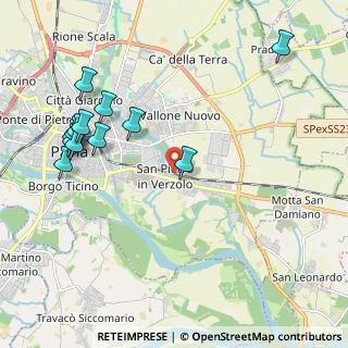 Mappa Via Fratelli Picchioni, 27100 Pavia PV, Italia (2.38385)