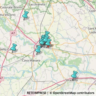 Mappa Via Fratelli Picchioni, 27100 Pavia PV, Italia (5.27333)